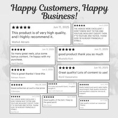 1050+ Reels Pack | Instant Download